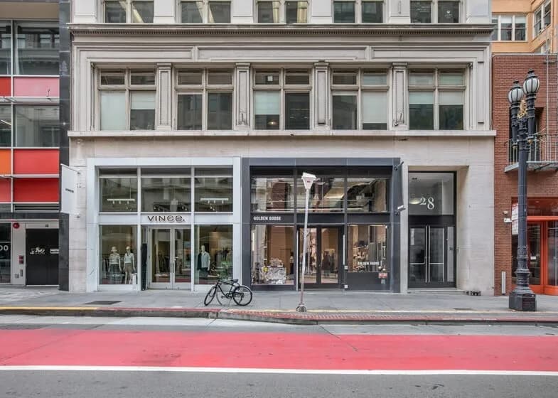 28 Geary St storefront, San Francisco
