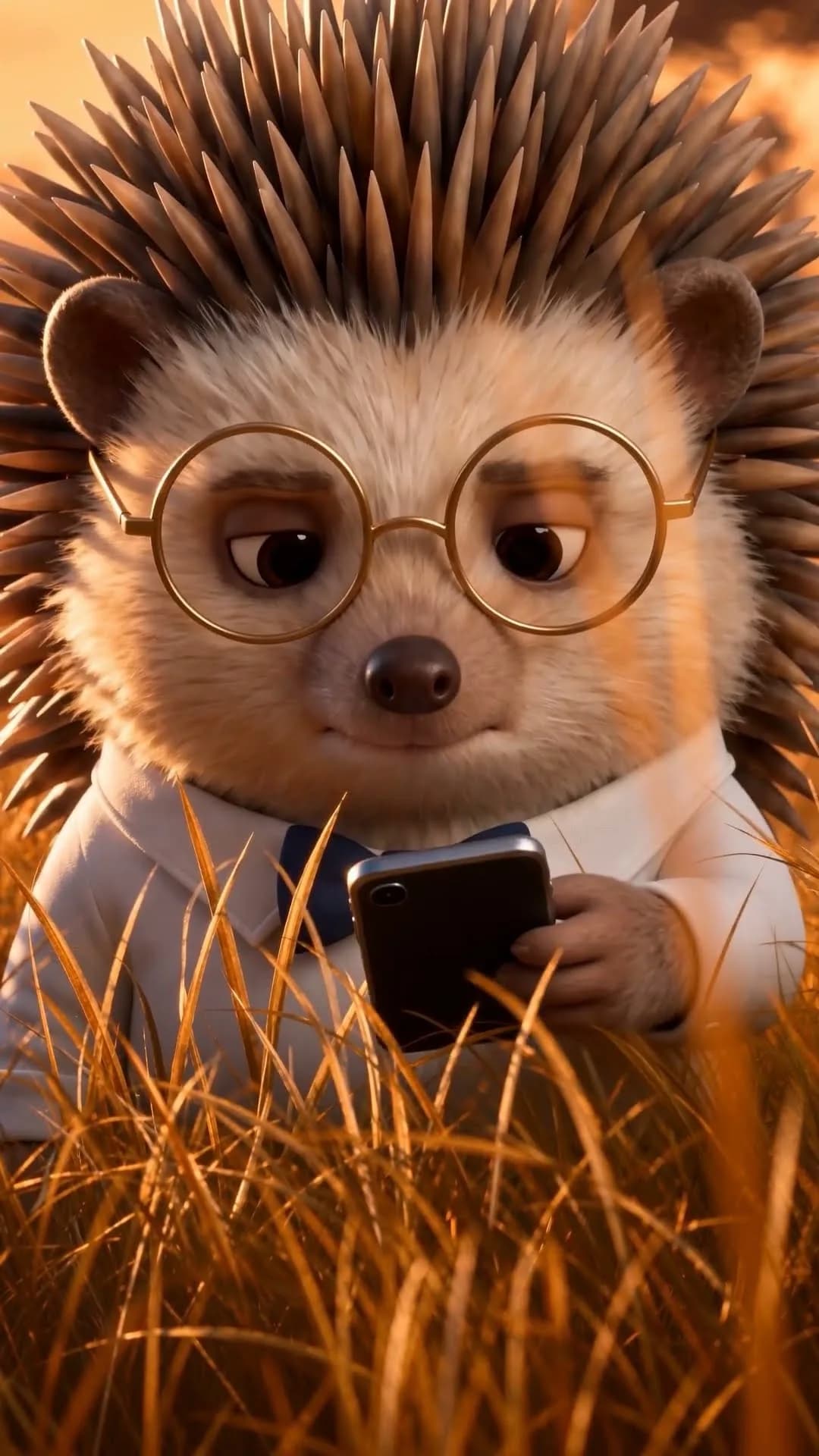 In a meeting with a lion, one sec 🦔