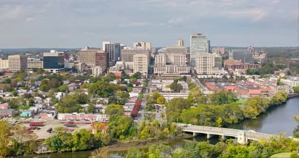 Wilmington Delaware downtown waterfront district