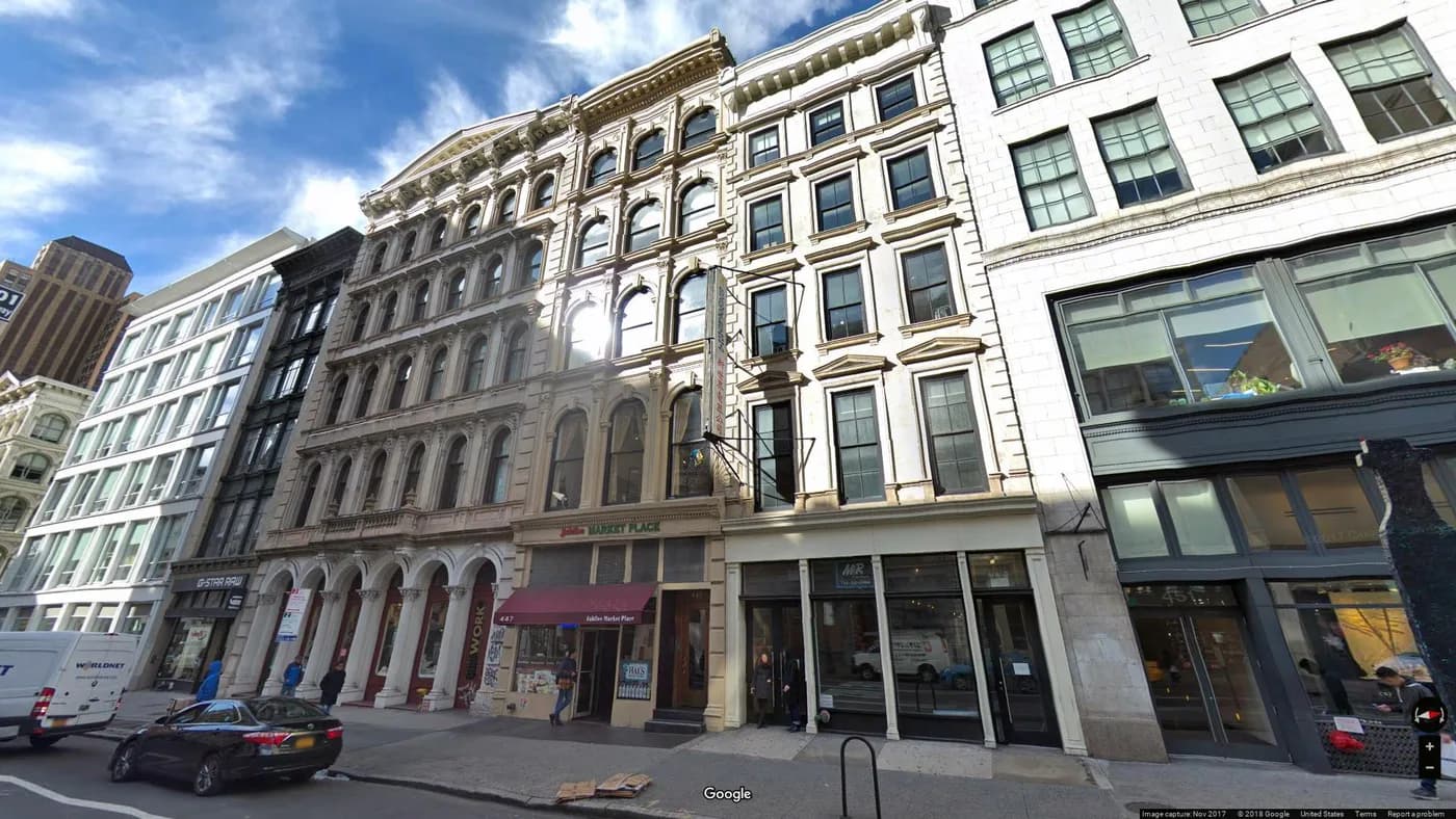 447 Broadway office building in SoHo, New York City